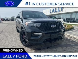 Used 2022 Ford Explorer ST, Leather, One Owner, Local Trade!! for sale in Tilbury, ON