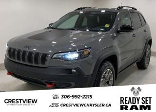 Cherokee Trailhawk Check out this vehicles pictures, features, options and specs, and let us know if you have any questions. Helping find the perfect vehicle FOR YOU is our only priority.P.S...Sometimes texting is easier. Text (or call) 306-994-7040 for fast answers at your fingertips!