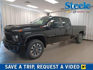 Our Diesel powered 2024 Chevrolet Silverado 2500 Custom Crew Cab 4X4 is ready to rise to your next challenge in Black! Motivated by a TurboCharged 6.6 Litre DuraMax Diesel V8 offering 470hp and 975lb-ft of torque to a 10 Speed Allison Automatic transmission tuned for tough jobs. This Four Wheel Drive truck is also easy to handle with the help of a 2-speed transfer case and an auto-locking rear differential. Radiating assertive confidence, our Silverado boasts 20-inch alloy wheels, black recovery hooks, power trailering mirrors, cargo-bed lighting, a trailer hitch, and a locking tailgate. Chevrolets truck experts helped design our Custom cabin to meet your needs with supportive cloth seats, a tilt-adjustable steering wheel, single-zone climate control, power accessories, cruise control, and a handy 12V power outlet. Digital functionality comes into play with a 7-inch touchscreen, wireless Android Auto/Apple CarPlay, Bluetooth, WiFi compatibility, and a six-speaker audio system with SiriusXM compatibility. For safetys sake, Chevrolet supplies an HD rearview camera, automatic braking, forward collision alert, a following distance indicator, hitch guidance, a rear seat reminder, Stabilitrak stability/traction control, trailer sway control, hill start assistance, and other advanced features. Its no wonder our Silverado 2500 Custom satisfies so many owners! Save this Page and Call for Availability. We Know You Will Enjoy Your Test Drive Towards Ownership! Metros Premier Credit Specialist Team Good/Bad/New Credit? Divorce? Self-Employed?