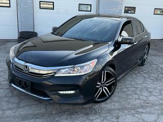 *CERTIFIED* *MANUAL* * *BLUETOOTH* *BACKUP CAMERA* <div><br></div><div>| Next day delivery available | Carproof Verified Clean Title Car</div><div><br></div><div>Year: 2017</div><div>Make: HONDA ACCORD</div><div>Model:  SPORT MANUAL</div><div>Kms: 180,320</div><div>Price: 14,770$</div><div><br></div><div>Sport empire cars </div><div>Don’t miss your chance of getting into this gorgeous sport sedan. Up for sale is the eye catching 2017 Honda accord sport with 180,320KMS!! For the low price of $14,770+HST and licensing. Vehicle is being sold SAFETY CERTIFIED!!! Professionally detailed safety certified ready to go! Vehicle is in great shape. Car is equipped with numerous attractive features such as up camera , heated seats push button start and many more!! Perfect combination of reliability, comfort</div>