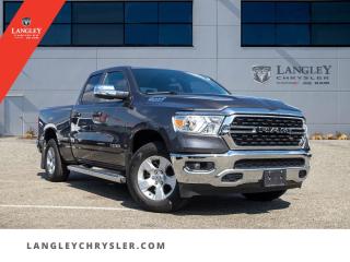 <p><strong><span style=font-family:Arial; font-size:18px;>Tailored for the fast lane, your dream ride awaits to redefine your journey! Prepare to be amazed by the 2022 RAM 1500 Big Horn, a pickup that is not only a remarkable piece of machinery but also a symbol of power and sophistication..</span></strong></p> <p><strong><span style=font-family:Arial; font-size:18px;>This used yet incredibly fresh RAM 1500 is locally driven with just a touch under 18,000 kms, the essence of barely broken in..</span></strong> <br> The exterior, a sleek, modern grey, is complemented by a classically black interior.. The spacious quad cab comfortably seats six, making it the perfect ride for family adventures or moving your crew and gear to the worksite.</p> <p><strong><span style=font-family:Arial; font-size:18px;>Under its hood, the 3.6L 6-cylinder engine pairs with an 8-speed automatic transmission, delivering a smooth, effortless drive..</span></strong> <br> Its loaded with features that ensure safety, comfort, and convenience, like traction control, air conditioning, power windows, and power steering.. The auto-dimming door mirrors and fully automatic headlights adapt to changing light conditions, while the front fog lights ensure visibility in adverse weather.</p> <p><strong><span style=font-family:Arial; font-size:18px;>The leather steering wheel, heated door mirrors, and the high-class sound from the AM/FM radio add a touch of luxury..</span></strong> <br> It also boasts a trailer hitch receiver, ready for hauling whatever life throws your way.. The RAM 1500 doesnt just navigate the road; it commands it.</p> <p><strong><span style=font-family:Arial; font-size:18px;>At Langley Chrysler, we believe in more than just selling a vehicle..</span></strong> <br> We want you to love buying it! Experience hassle-free shopping, competitive pricing, and a team that truly cares about your needs.. This 2022 RAM 1500 Big Horn is more than a pickup; its a lifestyle choice.</p> <p><strong><span style=font-family:Arial; font-size:18px;>Its for those who dare to stand out, those who choose power and luxury, and those who refuse to compromise on comfort and safety..</span></strong> <br> This isnt just a vehicle youll love; this is a vehicle that redefines what it means to love the journey.. Explore the thrill of the fast lane.</p> <p><strong><span style=font-family:Arial; font-size:18px;>Take the reins of the 2022 RAM 1500 Big Horn today and let your journey redefine you..</span></strong> <br> Tailored for the fast lane, your dream ride awaits to redefine your journey! - Let this not be just a quote, let this be your reality with Langley Chryslers 2022 RAM 1500 Big Horn!</p>Documentation Fee $968, Finance Placement $628, Safety & Convenience Warranty $699

<p>*All prices plus applicable taxes, applicable environmental recovery charges, documentation of $599 and full tank of fuel surcharge of $76 if a full tank is chosen. <br />Other protection items available that are not included in the above price:<br />Tire & Rim Protection and Key fob insurance starting from $599<br />Service contracts (extended warranties) for coverage up to 7 years and 200,000 kms starting from $599<br />Custom vehicle accessory packages, mudflaps and deflectors, tire and rim packages, lift kits, exhaust kits and tonneau covers, canopies and much more that can be added to your payment at time of purchase<br />Undercoating, rust modules, and full protection packages starting from $199<br />Financing Fee of $500 when applicable<br />Flexible life, disability and critical illness insurances to protect portions of or the entire length of vehicle loan</p>