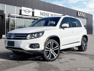 Used 2017 Volkswagen Tiguan Highline CLEAN CARFAX | R-LINE | LOCAL for sale in Winnipeg, MB