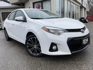 Used 2014 Toyota Corolla S - 6 SPEED MT! ALLOYS! BACK-UP CAM! SUNROOF! for sale in Kitchener, ON