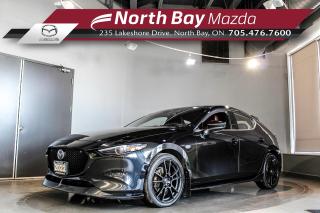 Used 2022 Mazda MAZDA3 GT w/Turbo AWD – TURBO – GARNET RED LEATHER for sale in North Bay, ON