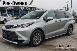 Used 2022 Toyota Sienna LE 8-Passenger PLATINUM MEMBERSHIP INCLUDED | HEATED SEATS | HEATED STEERING WHEEL | 8 PASSENGER I ADVANCED SAFETY for sale in Barrie, ON