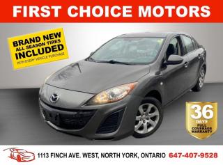 Used 2010 Mazda MAZDA3 GX ~AUTOMATIC, FULLY CERTIFIED WITH WARRANTY!!!~ for sale in North York, ON