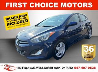Welcome to First Choice Motors, the largest car dealership in Toronto of pre-owned cars, SUVs, and vans priced between $5000-$15,000. With an impressive inventory of over 300 vehicles in stock, we are dedicated to providing our customers with a vast selection of affordable and reliable options. <br><br>Were thrilled to offer a used 2013 Hyundai Elantra GT GLS, blue color with 108,000km (STK#7178) This vehicle was $11990 NOW ON SALE FOR $9990. It is equipped with the following features:<br>- Automatic Transmission<br>- Sunroof<br>- Heated seats<br>- Bluetooth<br>- Power windows<br>- Power locks<br>- Power mirrors<br>- Air Conditioning<br><br>At First Choice Motors, we believe in providing quality vehicles that our customers can depend on. All our vehicles come with a 36-day FULL COVERAGE warranty. We also offer additional warranty options up to 5 years for our customers who want extra peace of mind.<br><br>Furthermore, all our vehicles are sold fully certified with brand new brakes rotors and pads, a fresh oil change, and brand new set of all-season tires installed & balanced. You can be confident that this car is in excellent condition and ready to hit the road.<br><br>At First Choice Motors, we believe that everyone deserves a chance to own a reliable and affordable vehicle. Thats why we offer financing options with low interest rates starting at 7.9% O.A.C. Were proud to approve all customers, including those with bad credit, no credit, students, and even 9 socials. Our finance team is dedicated to finding the best financing option for you and making the car buying process as smooth and stress-free as possible.<br><br>Our dealership is open 7 days a week to provide you with the best customer service possible. We carry the largest selection of used vehicles for sale under $9990 in all of Ontario. We stock over 300 cars, mostly Hyundai, Chevrolet, Mazda, Honda, Volkswagen, Toyota, Ford, Dodge, Kia, Mitsubishi, Acura, Lexus, and more. With our ongoing sale, you can find your dream car at a price you can afford. Come visit us today and experience why we are the best choice for your next used car purchase!<br><br>All prices exclude a $10 OMVIC fee, license plates & registration  and ONTARIO HST (13%)