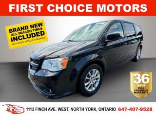 Used 2013 Dodge Grand Caravan R/T ~AUTOMATIC, FULLY CERTIFIED WITH WARRANTY!!!~ for sale in North York, ON
