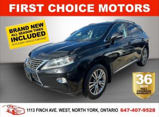 Used 2013 Lexus RX 350 AWD ~AUTOMATIC, FULLY CERTIFIED WITH WARRANTY!!!~ for sale in North York, ON