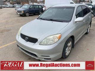 Used 2003 Toyota Matrix  for sale in Calgary, AB