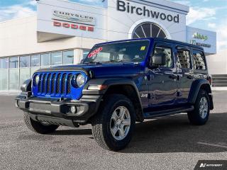 Used 2020 Jeep Wrangler Unlimited Sport | No Accidents | Heated Seats | for sale in Winnipeg, MB