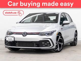Used 2024 Volkswagen Golf GTI Autobahn w/ Apple CarPlay & Android Auto, Rearview Cam, A/C for sale in Bedford, NS