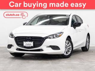 Used 2018 Mazda MAZDA3 GS w/ Backup Cam, Bluetooth, A/C for sale in Toronto, ON