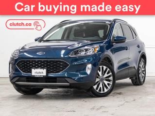 Used 2020 Ford Escape Titanium Hybrid AWD w/ SYNC 3, Wireless Charging, Nav for sale in Toronto, ON