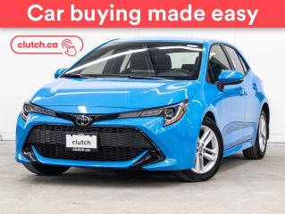 Used 2020 Toyota Corolla Hatchback SE w/ Apple CarPlay & Android Auto, Bluetooth, Rearview Cam for sale in Toronto, ON