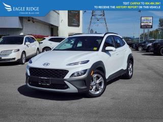 Used 2022 Hyundai KONA AWD, Exterior Parking Camera Rear, Heated front seats, Heated steering wheel, Power steering, Remote keyless entry 47hp for sale in Coquitlam, BC