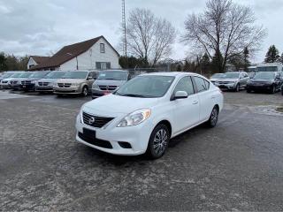 Used 2012 Nissan Versa 4dr Sdn CVT 1.6 SV for sale in Fenwick, ON