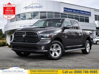 Used 2017 RAM 1500 Sport  - Bluetooth -  SiriusXM -  Fog Lamps - $160 for sale in Abbotsford, BC