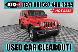 Used 2021 Jeep Wrangler Unlimited Sahara for sale in Tsuut'ina Nation, AB