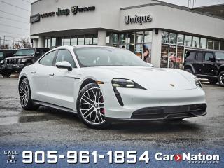 Used 2020 Porsche Taycan 4S| LOW KM'S| EXTENDED RANGE| PANO ROOF| for sale in Burlington, ON