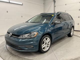 Used 2018 Volkswagen Golf Sportwagen COMFORTLINE AWD| PANO ROOF | HTD LEATHER | CARPLAY for sale in Ottawa, ON