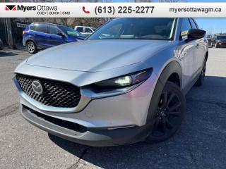 <b>CERTIFIED </b><br>   Compare at $29865 - Myers Cadillac is just $28995! <br> <br>JUST IN - 2021 MAZDA CX-30 AWD TURBO GT! LEATHER, HEATED SEATS, HEATED STEERING WHEEL, REMOTE START PUSH START, 19 BLACK ALLOYS, NAV, REAR CAMERA, AUTO LIGHTS, ADAPTIVE CRUISE, CERTIFIED, NO ADMIN FEES. <br> <br>To apply right now for financing use this link : <a href=https://creditonline.dealertrack.ca/Web/Default.aspx?Token=b35bf617-8dfe-4a3a-b6ae-b4e858efb71d&Lang=en target=_blank>https://creditonline.dealertrack.ca/Web/Default.aspx?Token=b35bf617-8dfe-4a3a-b6ae-b4e858efb71d&Lang=en</a><br><br> <br/><br>All prices include Admin fee and Etching Registration, applicable Taxes and licensing fees are extra.<br>*LIFETIME ENGINE TRANSMISSION WARRANTY NOT AVAILABLE ON VEHICLES WITH KMS EXCEEDING 140,000KM, VEHICLES 8 YEARS & OLDER, OR HIGHLINE BRAND VEHICLE(eg. BMW, INFINITI. CADILLAC, LEXUS...)<br> Come by and check out our fleet of 40+ used cars and trucks and 150+ new cars and trucks for sale in Ottawa.  o~o