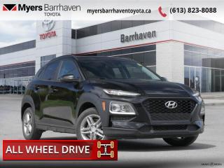 <b>Heated Seats,  Aluminum Wheels,  Remote Keyless Entry,  Apple CarPlay,  Android Auto!</b><br> <br>  Compare at $22358 - Our Live Market Price is just $21498! <br> <br>   A different breed of SUV designed to take on the city, introducing the 2020 Hyundai KONA! This  2020 Hyundai Kona is fresh on our lot in Ottawa. <br> <br>The KONA has been designed to turn heads - and to raise pulses. The dynamic design catches your eye with unique details that highlight the strong Hyundai SUV DNA at its core, starting with our signature cascading front grille design, muscular wheel arches and advanced lighting. Bold accent body panels run along the side and rear bumper for a sporty look. Step inside and instantly experience an exceptional level of comfort thanks to its wealth of features. This Kona is more than just its trendy appearance, its a real urban warrior.This  SUV has 69,233 kms. Its  black in colour  . It has an automatic transmission and is powered by a  147HP 2.0L 4 Cylinder Engine.  It may have some remaining factory warranty, please check with dealer for details. <br> <br> Our Konas trim level is Essential. Our KONA features Apple CarPlay and Android Auto, a 7 inch colour touch screen with a built in rear view camera. It also includes heated front seats, aluminum wheels, a Bluetooth hands-free phone system, cruise control, remote keyless entry, LED day time running lights, a 60/40 split-fold rear seat, dual USB charging ports, power windows and so much more. This vehicle has been upgraded with the following features: Heated Seats,  Aluminum Wheels,  Remote Keyless Entry,  Apple Carplay,  Android Auto,  Cruise Control,  Touchscreen. <br> <br>To apply right now for financing use this link : <a href=https://www.myersbarrhaventoyota.ca/quick-approval/ target=_blank>https://www.myersbarrhaventoyota.ca/quick-approval/</a><br><br> <br/><br> Buy this vehicle now for the lowest bi-weekly payment of <b>$164.41</b> with $0 down for 84 months @ 9.99% APR O.A.C. ( Plus applicable taxes -  Plus applicable fees   ).  See dealer for details. <br> <br>At Myers Barrhaven Toyota we pride ourselves in offering highly desirable pre-owned vehicles. We truly hand pick all our vehicles to offer only the best vehicles to our customers. No two used cars are alike, this is why we have our trained Toyota technicians highly scrutinize all our trade ins and purchases to ensure we can put the Myers seal of approval. Every year we evaluate 1000s of vehicles and only 10-15% meet the Myers Barrhaven Toyota standards. At the end of the day we have mutual interest in selling only the best as we back all our pre-owned vehicles with the Myers *LIFETIME ENGINE TRANSMISSION warranty. Thats right *LIFETIME ENGINE TRANSMISSION warranty, were in this together! If we dont have what youre looking for not to worry, our experienced buyer can help you find the car of your dreams! Ever heard of getting top dollar for your trade but not really sure if you were? Here we leave nothing to chance, every trade-in we appraise goes up onto a live online auction and we get buyers coast to coast and in the USA trying to bid for your trade. This means we simultaneously expose your car to 1000s of buyers to get you top trade in value. <br>We service all makes and models in our new state of the art facility where you can enjoy the convenience of our onsite restaurant, service loaners, shuttle van, free Wi-Fi, Enterprise Rent-A-Car, on-site tire storage and complementary drink. Come see why many Toyota owners are making the switch to Myers Barrhaven Toyota. <br>*LIFETIME ENGINE TRANSMISSION WARRANTY NOT AVAILABLE ON VEHICLES WITH KMS EXCEEDING 140,000KM, VEHICLES 8 YEARS & OLDER, OR HIGHLINE BRAND VEHICLE(eg. BMW, INFINITI. CADILLAC, LEXUS...) o~o