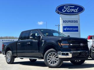 <b>20 inch Chrome Wheels, Tow Package, Tailgate Step, Power Sliding Rear Window!</b><br> <br> <br> <br>  From powerful engines to smart tech, theres an F-150 to fit all aspects of your life. <br> <br>Just as you mould, strengthen and adapt to fit your lifestyle, the truck you own should do the same. The Ford F-150 puts productivity, practicality and reliability at the forefront, with a host of convenience and tech features as well as rock-solid build quality, ensuring that all of your day-to-day activities are a breeze. Theres one for the working warrior, the long hauler and the fanatic. No matter who you are and what you do with your truck, F-150 doesnt miss.<br> <br> This agate black Crew Cab 4X4 pickup   has a 10 speed automatic transmission and is powered by a  400HP 5.0L 8 Cylinder Engine.<br> <br> Our F-150s trim level is XLT. This XLT trim steps things up with running boards, dual-zone climate control and a 360 camera system, along with great standard features such as class IV tow equipment with trailer sway control, remote keyless entry, cargo box lighting, and a 12-inch infotainment screen powered by SYNC 4 featuring voice-activated navigation, SiriusXM satellite radio, Apple CarPlay, Android Auto and FordPass Connect 5G internet hotspot. Safety features also include blind spot detection, lane keep assist with lane departure warning, front and rear collision mitigation and automatic emergency braking. This vehicle has been upgraded with the following features: 20 Inch Chrome Wheels, Tow Package, Tailgate Step, Power Sliding Rear Window. <br><br> View the original window sticker for this vehicle with this url <b><a href=http://www.windowsticker.forddirect.com/windowsticker.pdf?vin=1FTFW3L53RFA34669 target=_blank>http://www.windowsticker.forddirect.com/windowsticker.pdf?vin=1FTFW3L53RFA34669</a></b>.<br> <br>To apply right now for financing use this link : <a href=https://www.bourgeoismotors.com/credit-application/ target=_blank>https://www.bourgeoismotors.com/credit-application/</a><br><br> <br/> Incentives expire 2024-05-31.  See dealer for details. <br> <br>Discount on vehicle represents the Cash Purchase discount applicable and is inclusive of all non-stackable and stackable cash purchase discounts from Ford of Canada and Bourgeois Motors Ford and is offered in lieu of sub-vented lease or finance rates. To get details on current discounts applicable to this and other vehicles in our inventory for Lease and Finance customer, see a member of our team. </br></br>Discover a pressure-free buying experience at Bourgeois Motors Ford in Midland, Ontario, where integrity and family values drive our 78-year legacy. As a trusted, family-owned and operated dealership, we prioritize your comfort and satisfaction above all else. Our no pressure showroom is lead by a team who is passionate about understanding your needs and preferences. Located on the shores of Georgian Bay, our dealership offers more than just vehiclesits an experience rooted in community, trust and transparency. Trust us to provide personalized service, a diverse range of quality new Ford vehicles, and a seamless journey to finding your perfect car. Join our family at Bourgeois Motors Ford and let us redefine the way you shop for your next vehicle.<br> Come by and check out our fleet of 80+ used cars and trucks and 200+ new cars and trucks for sale in Midland.  o~o