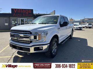 <b>Apple CarPlay,  Android Auto,  Aluminum Wheels,  Ford Co-Pilot360,  Dynamic Hitch Assist!</b><br> <br> We sell high quality used cars, trucks, vans, and SUVs in Saskatoon and surrounding area.<br> <br>   The Ford F-150 is for those who think a day off is just an opportunity to get more done. This  2020 Ford F-150 is for sale today. <br> <br>The perfect truck for work or play, this versatile Ford F-150 gives you the power you need, the features you want, and the style you crave! With high-strength, military-grade aluminum construction, this F-150 cuts the weight without sacrificing toughness. The interior design is first class, with simple to read text, easy to push buttons and plenty of outward visibility.This  Crew Cab 4X4 pickup  has 151,804 kms. Its  white in colour  . It has a 10 speed automatic transmission and is powered by a  395HP 5.0L 8 Cylinder Engine.  <br> <br> Our F-150s trim level is XLT. Upgrading to the class leader, this Ford F-150 XLT comes very well equipped with remote keyless entry, dynamic hitch assist, Ford Co-Pilot360 that features pre-collision assist and automatic emergency braking. Enhanced features include aluminum wheels, chrome exterior accents, SYNC 3 with enhanced voice recognition, Apple CarPlay and Android Auto, FordPass Connect 4G LTE, steering wheel mounted cruise control, a powerful audio system with SiriusXM radio, cargo box lights, power door locks and a rear view camera to help when backing out of a tight spot. This vehicle has been upgraded with the following features: Apple Carplay,  Android Auto,  Aluminum Wheels,  Ford Co-pilot360,  Dynamic Hitch Assist,  Remote Keyless Entry,  Cargo Box Lighting. <br> To view the original window sticker for this vehicle view this <a href=http://www.windowsticker.forddirect.com/windowsticker.pdf?vin=1FTFW1E59LKF42581 target=_blank>http://www.windowsticker.forddirect.com/windowsticker.pdf?vin=1FTFW1E59LKF42581</a>. <br/><br> <br>To apply right now for financing use this link : <a href=https://www.villageauto.ca/car-loan/ target=_blank>https://www.villageauto.ca/car-loan/</a><br><br> <br/><br> Buy this vehicle now for the lowest bi-weekly payment of <b>$193.78</b> with $0 down for 96 months @ 5.99% APR O.A.C. ( Plus applicable taxes -  Plus applicable fees   ).  See dealer for details. <br> <br><br> Village Auto Sales has been a trusted name in the Automotive industry for over 40 years. We have built our reputation on trust and quality service. With long standing relationships with our customers, you can trust us for advice and assistance on all your motoring needs. </br>

<br> With our Credit Repair program, and over 250 well-priced vehicles in stock, youll drive home happy, and thats a promise. We are driven to ensure the best in customer satisfaction and look forward working with you. </br> o~o