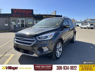 Used 2019 Ford Escape Titanium - Navigation -  Leather Seats for sale in Saskatoon, SK