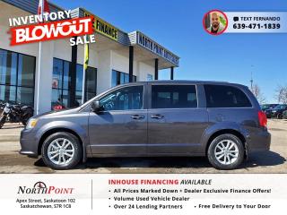 2020 Dodge Grand Caravan Premium Plus for Sale in Saskatoon, SK 2020DodgeGrand CaravanPremium Plus 30,500 KM <br/> No Accidents <br/> Clean Carfax <br/> Only 30,000KM <br/> Fully Loaded <br/> Leather <br/> Rear DVD <br/> Premium Plus Pkg <br/> Unleash boundless adventures with the 2020 Dodge Grand Caravan Premium Plus, now available at North Point Auto Sales in Saskatoon! This meticulously maintained vehicle boasts a mere 30500KM mileage, ensuring years of reliable performance. Loaded with premium features, including luxurious leather interior and an entertainment powerhouse with rear DVD, every journey becomes a delight for passengers of all ages. <br/> Rest assured, this Grand Caravan comes accident-free, embodying safety and peace of mind. At North Point Auto Sales, we prioritize your satisfaction, offering in-house financing options tailored to your unique budget, regardless of your credit situation. Seize the opportunity to drive home your dream car today! <br/> Dont miss out on this exceptional offervisit North Point Auto Sales in Saskatoon and elevate your driving experience with the 2020 Dodge Grand Caravan Premium Plus! <br/> <br/>  <br/> Looking for used car Financing in Saskatoon?    GET PRE APPROVED ONLINE TODAY!   <br/> ****** IN HOUSE FINANCING AVAILABLE ******* <br/> Over 25 lending partners on site <br/> Free Delivery anywhere in Western Canada <br/> Full Vehicle History Disclosure <br/> Dealer Exclusive Financing Incentives(O.A.C) <br/> We Take anything on Trade  Powersports, Boats, RV. <br/> This vehicle qualifies for Special Low % Financing <br/> NORTH POINT AUTO SALES in Saskatoon. <br/> Call or Text Fernando (639) 471-1839 (General Manager) <br/>             <br/>            www.northpointautosales.ca  <br/> *Conditions Apply. Contact Dealer for Details.  <br/> Looking for the best selection of quality used cars in Saskatoon? Look no further than North Point Auto Sales! Our extensive inventory features a diverse range of meticulously inspected vehicles, ensuring you get the reliable and safe ride you deserve. At North Point, we believe in transparent and fair pricing. Our competitive prices reflect the true value of our vehicles, giving you peace of mind that youre making a smart investment. What sets us apart is our dedicated team of automotive experts. With years of experience, theyre passionate about helping you find the perfect vehicle that fits your lifestyle and budget. Plus, we work with a network of trusted lenders to provide you with flexible financing options. We take pride in our commitment to customer satisfaction. Our service doesnt end after the sale. Were here to support you with any questions or concerns, ensuring you have a seamless ownership experience. Located right here in Saskatoon, we understand the unique needs of the local community. Our deep knowledge of the market allows us to provide you with the best possible service. Visit us today at 102 Apex Street, Saskatoon, SK and experience the North Point Auto Sales difference for yourself. Drive away in a vehicle youll love, knowing you made the right choice with North Point! <br/>