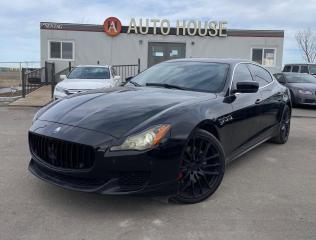 Used 2014 Maserati Quattroporte S Q4 AWD BLUETOOTH BACK UP CAM for sale in Calgary, AB