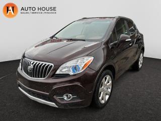 Used 2015 Buick Encore PREMIUM NAVIGATION BCAMERA LEATHER for sale in Calgary, AB