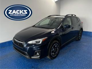 Recent Arrival! 2020 Subaru Crosstrek Sport Sport w/ Sunroof | Zacks Certified | Certified. 6-Speed Manual AWD Quartz Blue Pearl 2.0L 16V DOHC<br>Odometer is 8229 kilometers below market average!<br><br>ABS brakes, Alloy wheels, Electronic Stability Control, Heated door mirrors, Heated front seats, Heated Reclining Front Bucket Seats, Illuminated entry, Power moonroof, Remote keyless entry, Traction control.<br><br>Certification Program Details: Fully Reconditioned | Fresh 2 Yr MVI | 30 day warranty* | 110 point inspection | Full tank of fuel | Krown rustproofed | Flexible financing options | Professionally detailed<br><br>This vehicle is Zacks Certified! Youre approved! We work with you. Together well find a solution that makes sense for your individual situation. Please visit us or call 902 843-3900 to learn about our great selection.<br>Awards:<br>  * ALG Canada Residual Value Awards   * ALG Canada Residual Value Awards, Residual Value Awards Reviews:<br>  * Owner confidence seems to be covered off nicely with the Subaru Crosstrek. Many owners and reviewers rate the Crosstrek highly for its strong safety scores, all-weather traction, and a combination of good fuel economy and go-anywhere versatility that make virtually any road trip or adventure a no-brainer, regardless of conditions. Source: autoTRADER.ca<br><br>With 22 lenders available Zacks Auto Sales can offer our customers with the lowest available interest rate. Thank you for taking the time to check out our selection!
