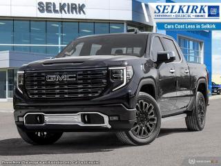 <b>Sunroof,  Massage Seats,  Leather Seats,  Cooled Seats,  Head Up Display!</b><br> <br> <br> <br>  With a bold profile and distinctive stance, this 2024 Sierra turns heads and makes a statement on the jobsite, out in town or wherever life leads you. <br> <br>This 2024 GMC Sierra 1500 stands out in the midsize pickup truck segment, with bold proportions that create a commanding stance on and off road. Next level comfort and technology is paired with its outstanding performance and capability. Inside, the Sierra 1500 supports you through rough terrain with expertly designed seats and robust suspension. This amazing 2024 Sierra 1500 is ready for whatever.<br> <br> This onyx black Crew Cab 4X4 pickup   has a 10 speed automatic transmission and is powered by a  420HP 6.2L 8 Cylinder Engine.<br> <br> Our Sierra 1500s trim level is Denali Ultimate. This unmistakable GMC Sierra 1500 Denali Ultimate comes fully loaded with luxurious full grain leather seats and authentic open-pore wood trim, a signature Denali Vader chrome grille and exclusive aluminum wheels, plus a massive 13.4 inch touchscreen display that is paired with wireless Apple CarPlay and Android Auto, a premium 12-speaker Bose audio system, SiriusXM, and a 4G LTE hotspot. Additionally, this stunning pickup truck also features heated and cooled front seats and heated second row seats, a spray-in bedliner, wireless device charging, IntelliBeam LED headlights, remote engine start, forward collision warning and lane keep assist, a trailer-tow package with hitch guidance, LED cargo area lighting, ultrasonic parking sensors, an HD surround vision camera, heads up display, trailer blind spot detection plus so much more! This vehicle has been upgraded with the following features: Sunroof,  Massage Seats,  Leather Seats,  Cooled Seats,  Head Up Display,  Bose Premium Audio,  Wireless Charging. <br><br> <br>To apply right now for financing use this link : <a href=https://www.selkirkchevrolet.com/pre-qualify-for-financing/ target=_blank>https://www.selkirkchevrolet.com/pre-qualify-for-financing/</a><br><br> <br/> Weve discounted this vehicle $4387. Total  cash rebate of $6500 is reflected in the price. Credit includes $6,500 Non Stackable Delivery Allowance  Incentives expire 2024-04-30.  See dealer for details. <br> <br>Selkirk Chevrolet Buick GMC Ltd carries an impressive selection of new and pre-owned cars, crossovers and SUVs. No matter what vehicle you might have in mind, weve got the perfect fit for you. If youre looking to lease your next vehicle or finance it, we have competitive specials for you. We also have an extensive collection of quality pre-owned and certified vehicles at affordable prices. Winnipeg GMC, Chevrolet and Buick shoppers can visit us in Selkirk for all their automotive needs today! We are located at 1010 MANITOBA AVE SELKIRK, MB R1A 3T7 or via phone at 204-482-1010.<br> Come by and check out our fleet of 90+ used cars and trucks and 200+ new cars and trucks for sale in Selkirk.  o~o