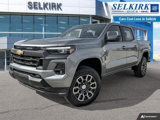 <b>Aluminum Wheels,  Apple CarPlay,  Android Auto,  Remote Keyless Entry,  Lane Keep Assist!</b><br> <br> <br> <br>  This 2024 Colorado isn’t just for people who want to do more – it’s for those who dare to be more. <br> <br> With robust powertrain options and an incredibly refined interior, this Chevrolet Colorado is simply unstoppable. Boasting a raft of features for supreme off-roading prowess, this truck will take you over all terrain and back, without breaking a sweat. This 2024 Colorado is a great embodiment of versatility, capability and great value.<br> <br> This sterling grey metallic Crew Cab 4X4 pickup   has a 8 speed automatic transmission and is powered by a   2.7L 4 Cylinder Engine.<br> <br> Our Colorados trim level is LT. This Colorado LT steps things up with upgraded aluminum wheels, push button start and daytime running lights, along with great standard features such as a vivid 11.3-inch diagonal infotainment screen with Apple CarPlay and Android Auto, remote keyless entry, air conditioning, and a 6-speaker audio system. Safety features include automatic emergency braking, front pedestrian braking, lane keeping assist with lane departure warning, Teen Driver, and forward collision alert with IntelliBeam high beam assist. This vehicle has been upgraded with the following features: Aluminum Wheels,  Apple Carplay,  Android Auto,  Remote Keyless Entry,  Lane Keep Assist,  Front Pedestrian Braking. <br><br> <br>To apply right now for financing use this link : <a href=https://www.selkirkchevrolet.com/pre-qualify-for-financing/ target=_blank>https://www.selkirkchevrolet.com/pre-qualify-for-financing/</a><br><br> <br/> Weve discounted this vehicle $546.    Incentives expire 2024-05-31.  See dealer for details. <br> <br>Selkirk Chevrolet Buick GMC Ltd carries an impressive selection of new and pre-owned cars, crossovers and SUVs. No matter what vehicle you might have in mind, weve got the perfect fit for you. If youre looking to lease your next vehicle or finance it, we have competitive specials for you. We also have an extensive collection of quality pre-owned and certified vehicles at affordable prices. Winnipeg GMC, Chevrolet and Buick shoppers can visit us in Selkirk for all their automotive needs today! We are located at 1010 MANITOBA AVE SELKIRK, MB R1A 3T7 or via phone at 204-482-1010.<br> Come by and check out our fleet of 80+ used cars and trucks and 180+ new cars and trucks for sale in Selkirk.  o~o