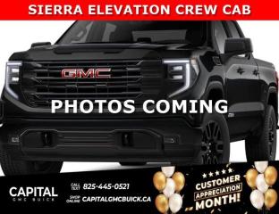 Take a look at this GMC Sierra 1500 ELEVATION Crew Cab... Loaded with options like heated steering, heated seats, Wireless Charging, 13.4 Infotainment Screen, Remote Start, Pro Safety Package and so much more... Call now to find out more!Ask for the Internet Department for more information or book your test drive today! Text 365-601-8318 for fast answers at your fingertips!AMVIC Licensed Dealer - Licence Number B1044900Disclaimer: All prices are plus taxes and include all cash credits and loyalties. See dealer for details. AMVIC Licensed Dealer # B1044900