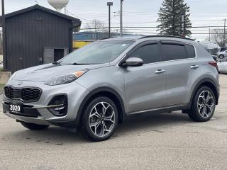 <div>Introducing the epitome of luxury and performance: the 2020 Kia Sportage SX AWD. With only 44,000km on the clock, this SUV is ready to elevate your driving experience to new heights. Equipped with premium features such as leather upholstery, a panoramic roof, and a heated steering wheel, every journey is a comfortable and enjoyable one. Say goodbye to discomfort with heated and cooled seats, perfect for all seasons. Safety is paramount with lane departure warning and adaptive cruise control, providing peace of mind on every drive. Powered by a responsive 2.0L 4-cylinder engine and featuring navigation, this Sportage is as capable as it is luxurious. Visit us at Easton Auto Sales, conveniently located just seconds off the 401 in Gananoque, with quick access from Kingston and Brockville. As an OMVIC certified and UCDA member, you can trust in the quality and integrity of our vehicles. Bring in your trade-in and drive away in style with this Kia Sportage SX AWD. Contact us today at 613-561-5172 to schedule a test drive and experience automotive excellence firsthand.<br></div>