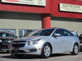 Used 2016 Chevrolet Cruze Limited LT for sale in West Saint Paul, MB
