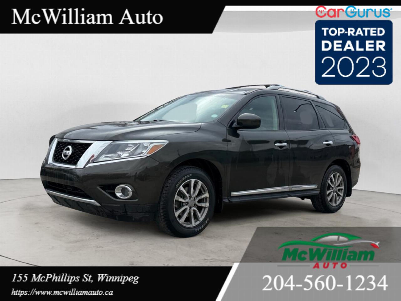 Used 2015 Nissan Pathfinder S AWD *ZERO ACCIDENTS* *3RD ROW SEATING* *GREAT FUEL ECONOMY* for sale in Winnipeg, MB