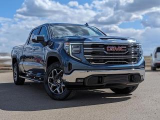 <br> <br> With a bold profile and distinctive stance, this 2024 Sierra turns heads and makes a statement on the jobsite, out in town or wherever life leads you. <br> <br>This 2024 GMC Sierra 1500 stands out in the midsize pickup truck segment, with bold proportions that create a commanding stance on and off road. Next level comfort and technology is paired with its outstanding performance and capability. Inside, the Sierra 1500 supports you through rough terrain with expertly designed seats and robust suspension. This amazing 2024 Sierra 1500 is ready for whatever.<br> <br> This downpour metallic Crew Cab 4X4 pickup has an automatic transmission and is powered by a 420HP 6.2L 8 Cylinder Engine.<br> <br> Our Sierra 1500s trim level is SLT. This luxurious GMC Sierra 1500 SLT comes very well equipped with perforated leather seats, unique aluminum wheels, chrome exterior accents and a massive 13.4 inch touchscreen display with wireless Apple CarPlay and Android Auto, wireless streaming audio, SiriusXM, plus a 4G LTE hotspot. Additionally, this amazing pickup truck also features IntelliBeam LED headlights, remote engine start, forward collision warning and lane keep assist, a trailer-tow package with hitch guidance, LED cargo area lighting, teen driver technology, a HD rear vision camera plus so much more! This vehicle has been upgraded with the following features: Wireless Charging, Cooled Seats, Heated Steering Wheel, Remote Start. <br><br> <br/><br>Contact our Sales Department today by: <br><br>Phone: 1 (306) 882-2691 <br><br>Text: 1-306-800-5376 <br><br>- Want to trade your vehicle? Make the drive and well have it professionally appraised, for FREE! <br><br>- Financing available! Onsite credit specialists on hand to serve you! <br><br>- Apply online for financing! <br><br>- Professional, courteous, and friendly staff are ready to help you get into your dream ride! <br><br>- Call today to book your test drive! <br><br>- HUGE selection of new GMC, Buick and Chevy Vehicles! <br><br>- Fully equipped service shop with GM certified technicians <br><br>- Full Service Quick Lube Bay! Drive up. Drive in. Drive out! <br><br>- Best Oil Change in Saskatchewan! <br><br>- Oil changes for all makes and models including GMC, Buick, Chevrolet, Ford, Dodge, Ram, Kia, Toyota, Hyundai, Honda, Chrysler, Jeep, Audi, BMW, and more! <br><br>- Rosetowns ONLY Quick Lube Oil Change! <br><br>- 24/7 Touchless car wash <br><br>- Fully stocked parts department featuring a large line of in-stock winter tires! <br> <br><br><br>Rosetown Mainline Motor Products, also known as Mainline Motors is the ORIGINAL King Of Trucks, featuring Chevy Silverado, GMC Sierra, Buick Enclave, Chevy Traverse, Chevy Equinox, Chevy Cruze, GMC Acadia, GMC Terrain, and pre-owned Chevy, GMC, Buick, Ford, Dodge, Ram, and more, proudly serving Saskatchewan. As part of the Mainline Automotive Group of Dealerships in Western Canada, we are also committed to servicing customers anywhere in Western Canada! We have a huge selection of cars, trucks, and crossover SUVs, so if youre looking for your next new GMC, Buick, Chevrolet or any brand on a used vehicle, dont hesitate to contact us online, give us a call at 1 (306) 882-2691 or swing by our dealership at 506 Hyw 7 W in Rosetown, Saskatchewan. We look forward to getting you rolling in your next new or used vehicle! <br> <br><br><br>* Vehicles may not be exactly as shown. Contact dealer for specific model photos. Pricing and availability subject to change. All pricing is cash price including fees. Taxes to be paid by the purchaser. While great effort is made to ensure the accuracy of the information on this site, errors do occur so please verify information with a customer service rep. This is easily done by calling us at 1 (306) 882-2691 or by visiting us at the dealership. <br><br> Come by and check out our fleet of 50+ used cars and trucks and 140+ new cars and trucks for sale in Rosetown. o~o