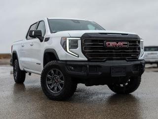 <br> <br> This 2024 Sierra 1500 is engineered for ultra-premium comfort, offering high-tech upgrades, beautiful styling, authentic materials and thoughtfully crafted details. <br> <br>This 2024 GMC Sierra 1500 stands out in the midsize pickup truck segment, with bold proportions that create a commanding stance on and off road. Next level comfort and technology is paired with its outstanding performance and capability. Inside, the Sierra 1500 supports you through rough terrain with expertly designed seats and robust suspension. This amazing 2024 Sierra 1500 is ready for whatever.<br> <br> This summit white Crew Cab 4X4 pickup has an automatic transmission and is powered by a 420HP 6.2L 8 Cylinder Engine.<br> <br> Our Sierra 1500s trim level is AT4X. Taking your off road adventures to the max, this highly capable GMC Sierra 1500 AT4X comes fully loaded with an upgraded off-road suspension that features Multimatic DSSV spool-valve dampers and underbody skid plates, full grain leather seats with authentic Vanta Ash wood trim, exclusive aluminum wheels, body-coloured exterior accents and a massive 13.4 inch touchscreen display that features wireless Apple CarPlay and Android Auto, 12 speaker Bose premium audio system, SiriusXM, and a 4G LTE hotspot. Additionally, this amazing pickup truck also features a power sunroof, spray-in bedliner, wireless device charging, IntelliBeam LED headlights, remote engine start, forward collision warning and lane keep assist, a trailer-tow package with hitch guidance, LED cargo area lighting, heads up display, heated and cooled seats with massage function, ultrasonic parking sensors, an HD surround vision camera plus so much more! This vehicle has been upgraded with the following features: Off-road Package, Hud, Sunroof, Multi-pro Tailgate, Wireless Charging, Adaptive Cruise Control. <br><br> <br/><br>Contact our Sales Department today by: <br><br>Phone: 1 (306) 882-2691 <br><br>Text: 1-306-800-5376 <br><br>- Want to trade your vehicle? Make the drive and well have it professionally appraised, for FREE! <br><br>- Financing available! Onsite credit specialists on hand to serve you! <br><br>- Apply online for financing! <br><br>- Professional, courteous, and friendly staff are ready to help you get into your dream ride! <br><br>- Call today to book your test drive! <br><br>- HUGE selection of new GMC, Buick and Chevy Vehicles! <br><br>- Fully equipped service shop with GM certified technicians <br><br>- Full Service Quick Lube Bay! Drive up. Drive in. Drive out! <br><br>- Best Oil Change in Saskatchewan! <br><br>- Oil changes for all makes and models including GMC, Buick, Chevrolet, Ford, Dodge, Ram, Kia, Toyota, Hyundai, Honda, Chrysler, Jeep, Audi, BMW, and more! <br><br>- Rosetowns ONLY Quick Lube Oil Change! <br><br>- 24/7 Touchless car wash <br><br>- Fully stocked parts department featuring a large line of in-stock winter tires! <br> <br><br><br>Rosetown Mainline Motor Products, also known as Mainline Motors is the ORIGINAL King Of Trucks, featuring Chevy Silverado, GMC Sierra, Buick Enclave, Chevy Traverse, Chevy Equinox, Chevy Cruze, GMC Acadia, GMC Terrain, and pre-owned Chevy, GMC, Buick, Ford, Dodge, Ram, and more, proudly serving Saskatchewan. As part of the Mainline Automotive Group of Dealerships in Western Canada, we are also committed to servicing customers anywhere in Western Canada! We have a huge selection of cars, trucks, and crossover SUVs, so if youre looking for your next new GMC, Buick, Chevrolet or any brand on a used vehicle, dont hesitate to contact us online, give us a call at 1 (306) 882-2691 or swing by our dealership at 506 Hyw 7 W in Rosetown, Saskatchewan. We look forward to getting you rolling in your next new or used vehicle! <br> <br><br><br>* Vehicles may not be exactly as shown. Contact dealer for specific model photos. Pricing and availability subject to change. All pricing is cash price including fees. Taxes to be paid by the purchaser. While great effort is made to ensure the accuracy of the information on this site, errors do occur so please verify information with a customer service rep. This is easily done by calling us at 1 (306) 882-2691 or by visiting us at the dealership. <br><br> Come by and check out our fleet of 50+ used cars and trucks and 140+ new cars and trucks for sale in Rosetown. o~o