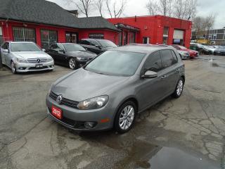 Used 2012 Volkswagen Golf WELL MAINTAINED/ LOW KM / FUEL SAVER /NO ACCIDENT for sale in Scarborough, ON