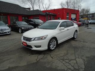 2013 Honda Accord TOURING / LEATHER /ROOF / NAVI / REAR CAM / AC / - Photo #1