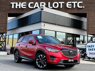 Used 2016 Mazda CX-5 GT HEATED LEATHER SEATS, NAV, SUNROOF, BACK UP CAM, CRUISE CONTROL, BLUETOOTH!! for sale in Sudbury, ON