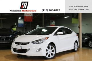 Used 2013 Hyundai Elantra LIMITED - NAVI|CAMERA|SUNROOF|LEATHER|2xRIM&TIRE for sale in North York, ON
