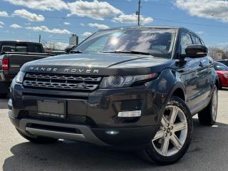 Used 2013 Land Rover Range Rover Evoque PURE PREMIUM / ONE OWNER / LEATHER / NAV / PANO for sale in Bolton, ON