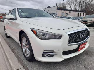 Used 2015 Infiniti Q50 SPORT-AWD-LEATHER-NAVI-SUNROOF-BLUETOOTH-ALLOYS for sale in Scarborough, ON