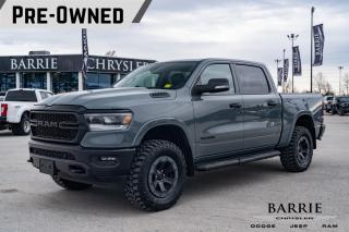Used 2021 RAM 1500 Big Horn BUILT-TO-SERVE EDITION I FRONT HEATED SEATS AND STEERING WHEEL I REAR POWER SLIDING WINDOW I 8.4-INC for sale in Barrie, ON