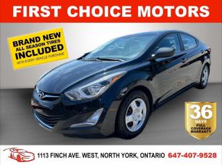 Used 2015 Hyundai Elantra SPORT ~AUTOMATIC, FULLY CERTIFIED WITH WARRANTY!!! for sale in North York, ON